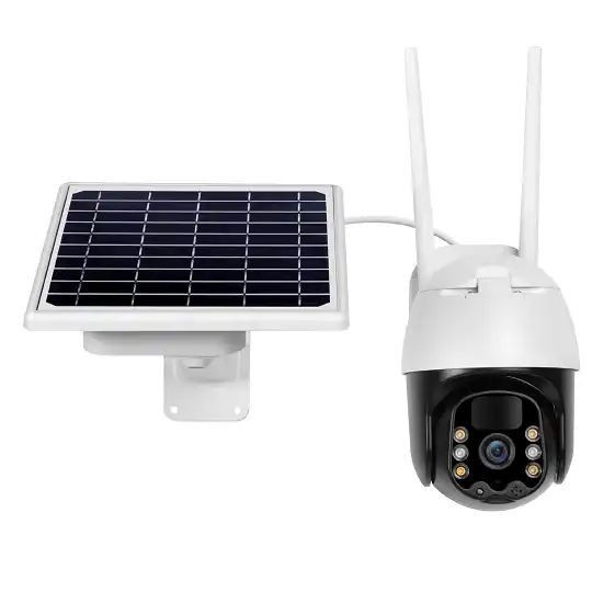 8W pannello solare Camera CCTV Full HD 1080P 4G Sim Card Camera di sicurezza solare