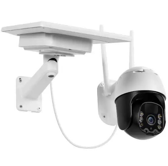 8W pannello solare Camera CCTV Full HD 1080P 4G Sim Card Camera di sicurezza solare