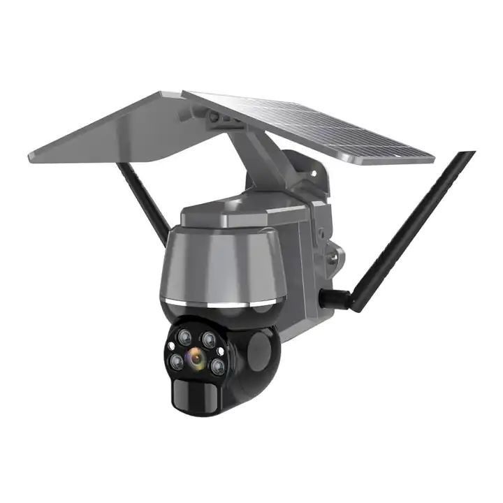 Smart 1080P 4G Intelligente Alerta per l'energia solare PTZ Camera supporto audio bidirezionale