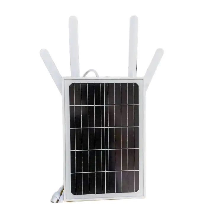 IP66 Accessori solari 2.4G Batteria solare alimentata da router Wifi 4G esterno