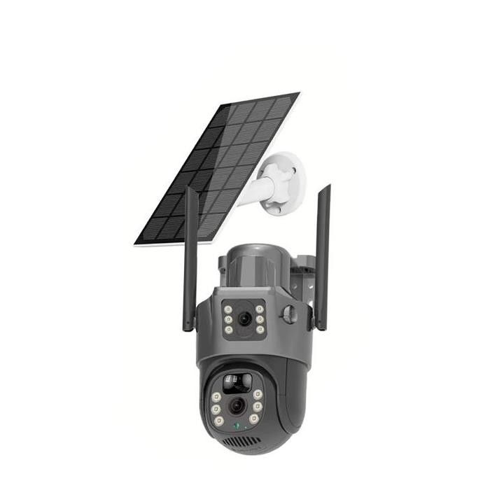 FCC OEM Camera di sicurezza senza fili a energia solare Outdoor Cellular 4G LTE Network