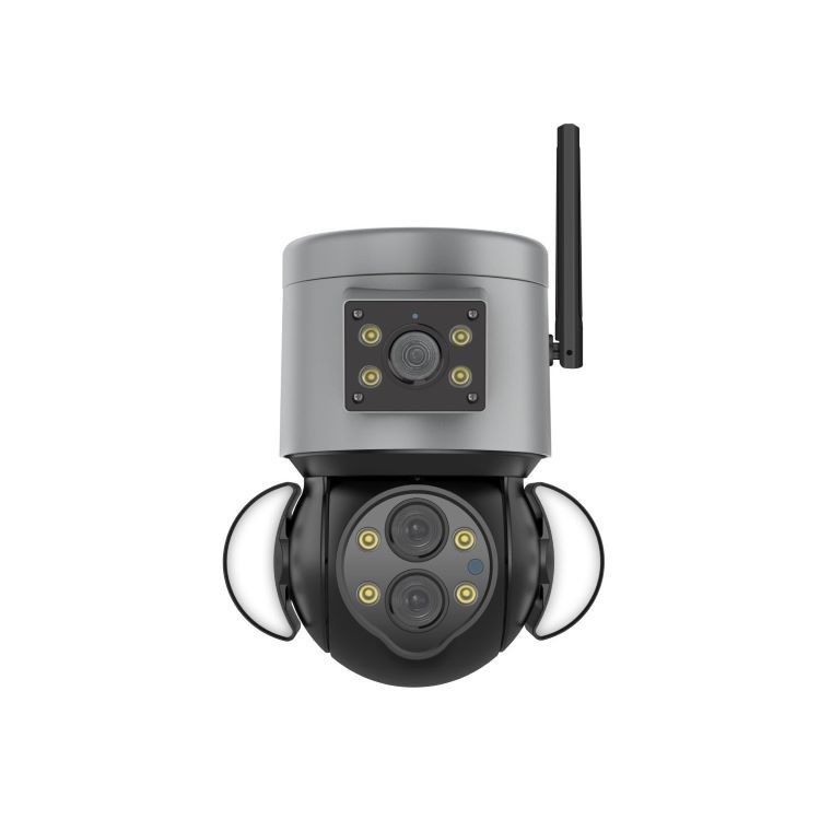 Full Color IP65 Wireless CCTV Camera PTZ Camera di sicurezza intelligente Motion Tracking