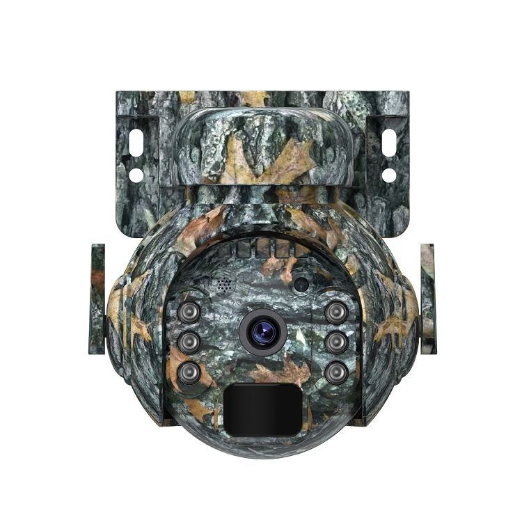 Camouflage Mini 4G Sim Card Camera solare HD Full Color Camera solare esterna