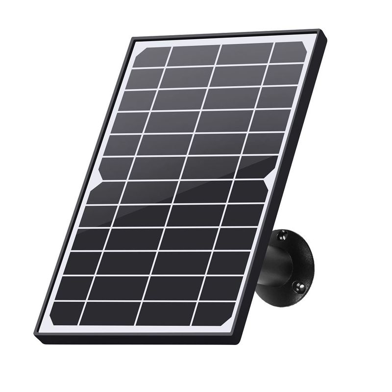 Fotocamera di allarme PTZ a batteria solare resistente alle intemperie 10X Zoom Nero