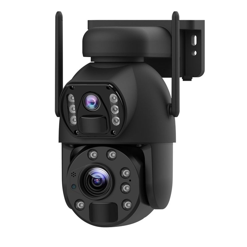 Sorveglianza wireless UBOX Camera solare 6MP Risoluzione visione notturna a colori